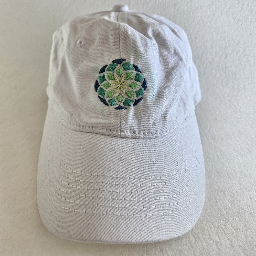 White Dad Hat